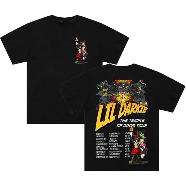 Myke Towers T-Shirt 2024 North America Tour Short Sleeve