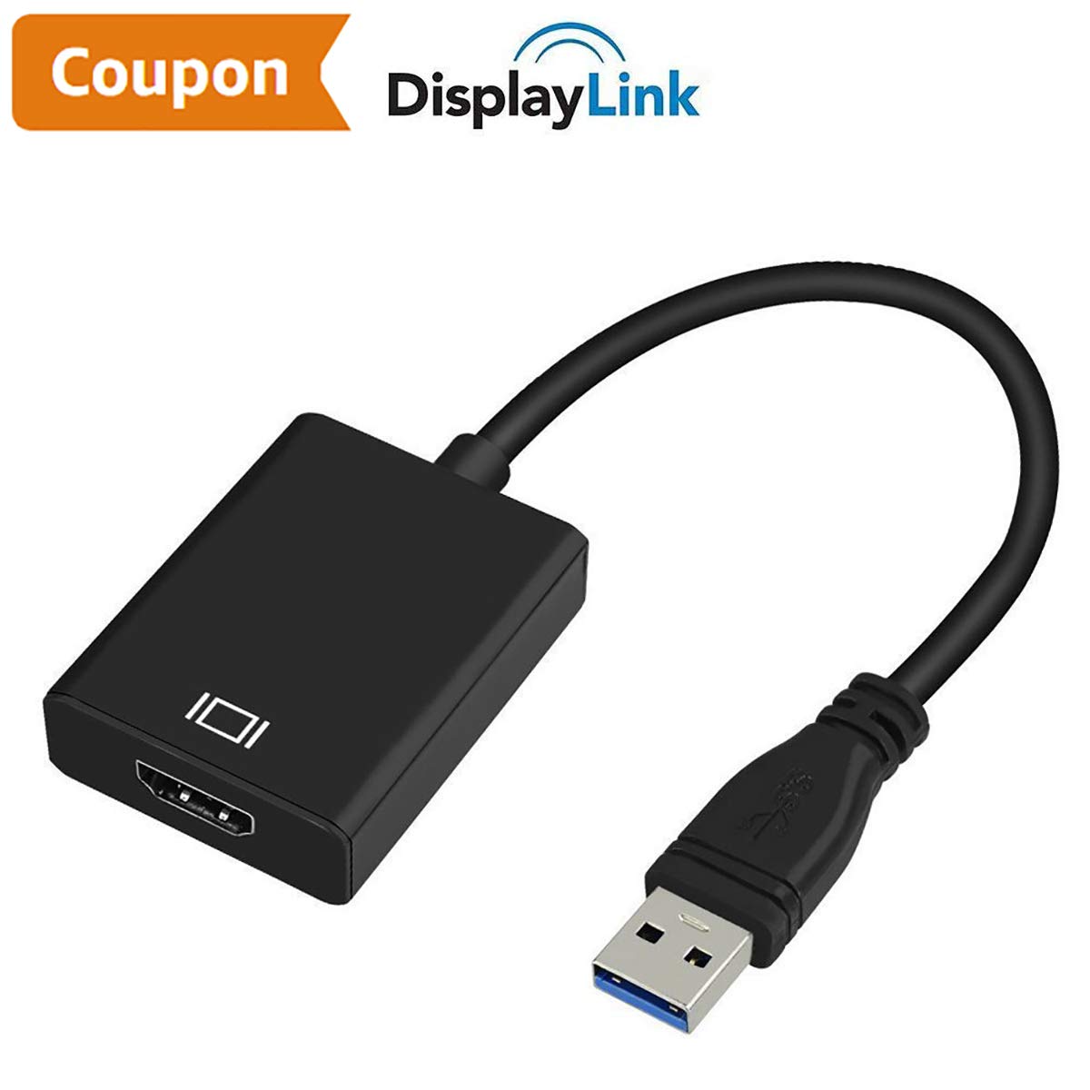 Buy USB 3.0 to HDMI Monitor Adatper, USB A to HDMI Female Adapter, Copy
