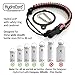 Gearproz Paracord Handle for Wide Mouth Water Bottles - Compatible with Hydroflask, Iron Flask, Thermoflask, Takeya, Reusable Water Bottle Accessories Handle Survival Cord
