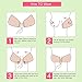 Women's Strapless Bra Self Adhesive Silicone Push Up Reusable Backless Bras with Drawstring