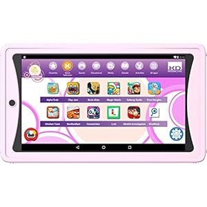 Kurio Tab Lite Roze – Kindertablet Roze – Spatwater Proof – Beschermende Bumper – 7 Inch Scherm