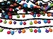 YYCRAFT Multicolor Pom Pom Ball Fringe Trim Ribbon Sewing(5 Yards)