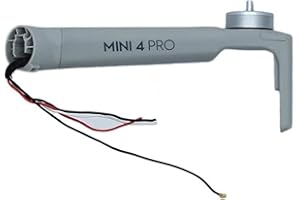 runchicken-von Body Shell Arm Motor Assembly Landing Gear Shell Middle Frame/Bottom/Upper Body Cover Spare Replacement Repair Original Parts for DJI Mini 4 pro (Front Left)