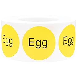 Yellow with Black Egg Circle Dot Adhesive
