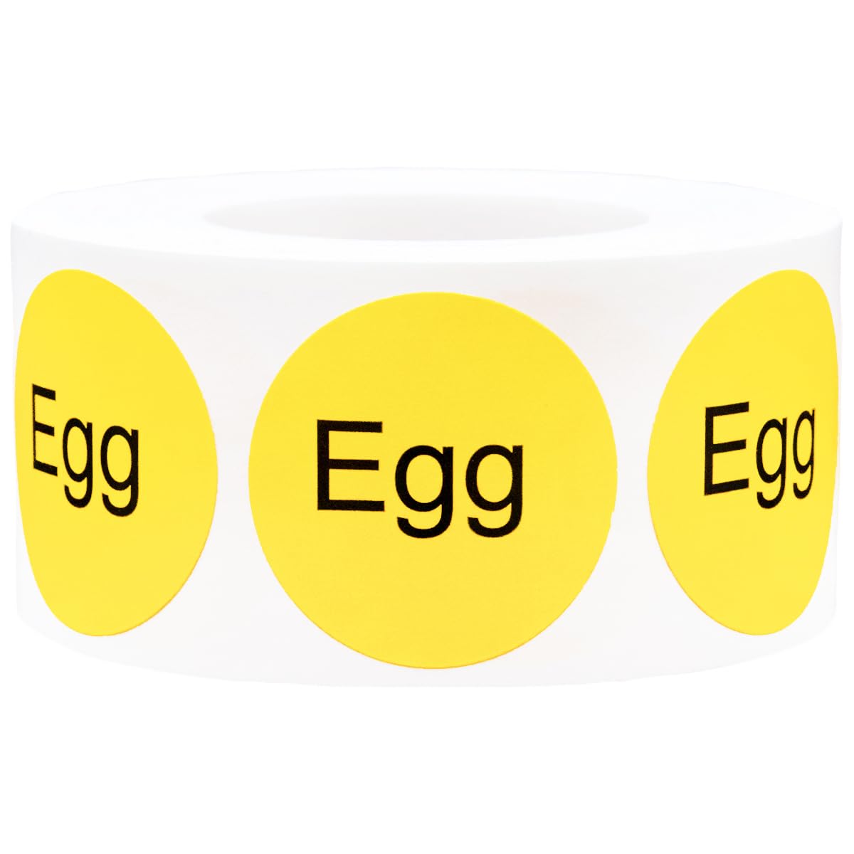 Yellow with Black Egg Circle Dot Adhesive
