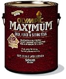 OLYMPIC/PPG ARCHITECTURAL FIN 79614A/01 Solid Color Navajo Red Maximum Deck Fence & Siding Stain