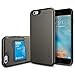 Spigen Slim Armor CS iPhone 6 Plus Case with Slim Dual Layer Wallet Design and Card Slot Holder for iPhone 6S Plus/iPhone 6 Plus - CS Gunmetal