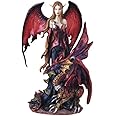 George S. Chen Imports Fairy Collection Pixie with Dragon Fantasy Figurine Figure Decoration (SS-G-91277)