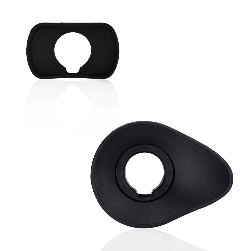 JJC Eyecup 2 Pack Eyepiece for Fujifilm X-T1 X-T2 X-T3 X-T4 X-H1 GFX100 GFX-50S Replaces Fujifilm EC-XT L/EC-GFX/EC-XT M/EC-XT S