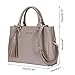 SUMICH Womens Classy Satchel Handbag Griege with tassel