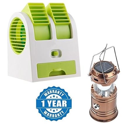 Drumstone Portable Mini Air Cooler Adjustable Angles Fan With Usb