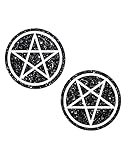 Pastease Glitter Pentagram Rave Pasties