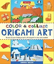 Color  Collage Origami Art Kit: This Easy Origami Book Contains 45 Fun Projects; Origami How-to Instructions and Downloadable Materials