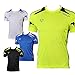 West Biking Mens Breathable Running Tops Sport Short Sleeve Cycle Racing Cycling Jersey (Black Blue Red Green White)