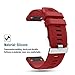 Feskio Garmin Forerunner 935 GPS Accessory Watch Band, 22mm Width Soft Silicone Quick Install Sport Watch Strap Bracelet Wristband for Garmin Forerunner 935 GPS Smart Watch