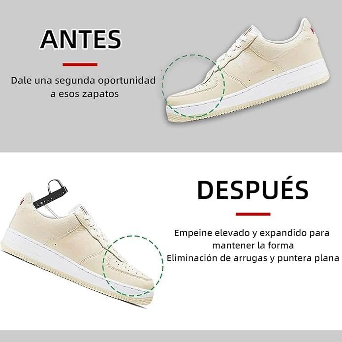 7pares Hormas para Zapatos Ajustable,Moldeador de Zapatos,Horma para Tenis Sneakers y Tacones,Ensanchador de Zapatos para Hombre y Mujer,Mantiene los Zapatos en Perfectas Condiciones,Soportepara Botas