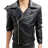 Mad-Max Costume Fury Road Motorcycle Jacket Cool Black PU Handmade M