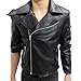 Mad-Max Costume Fury Road Motorcycle Jacket Cool Black PU Handmade M