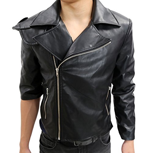 Mad-Max Costume Fury Road Motorcycle Jacket Cool Black PU Handmade M