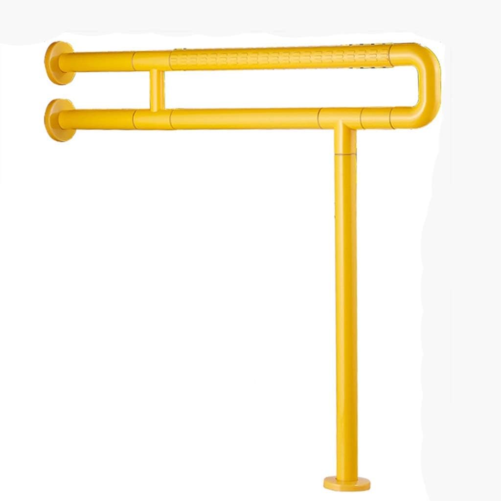 Bathtub Grab Bars Bathroom handrail Non-Slip Handle Railing Bathroom Safety handrail Wall Hanging Elderly Disabled handrail Shower Safety Bars (Size : 60cm)