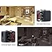 Mini Spy Hidden Camera, Moosoo 1080P/720P Full HD Matte Black 6 LED Infrared Night Vision Motion Detection Portable Recorder Home Surveillance Camera Nanny Cam Pet Baby Camera DV