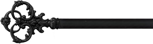 Amazon Com Cur 127 130 Victorian Curtain Rod Home Kitchen