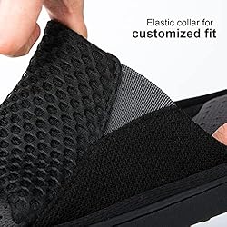 LongBay Men's Comfy Memory Foam Slide Slippers