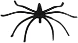 SHATCHI 24Pcs Halloween Spider Black Plastic Spiders Decoration Set view 3