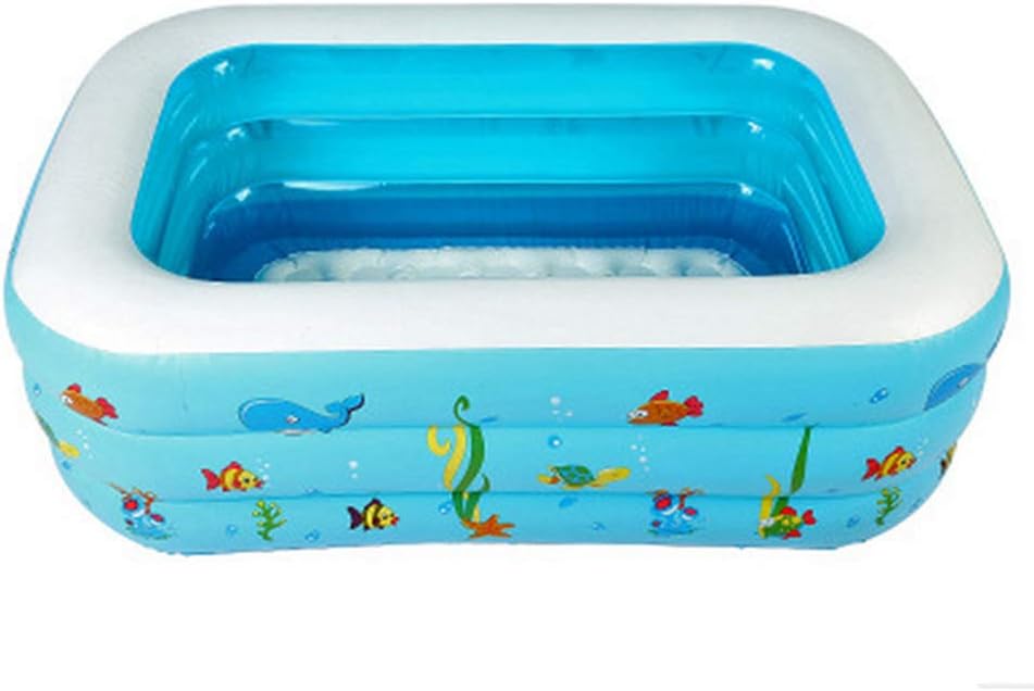 FLY FLAP Pools Inflatable，Kids Bathtub Family Swim Pool For All Kids Childrens And Adults,A-A-130CM