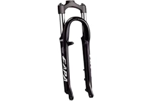 Rst Capa-T Suspension Fork - 26", 200mm-50mm, 25.4mm Steerer, Black