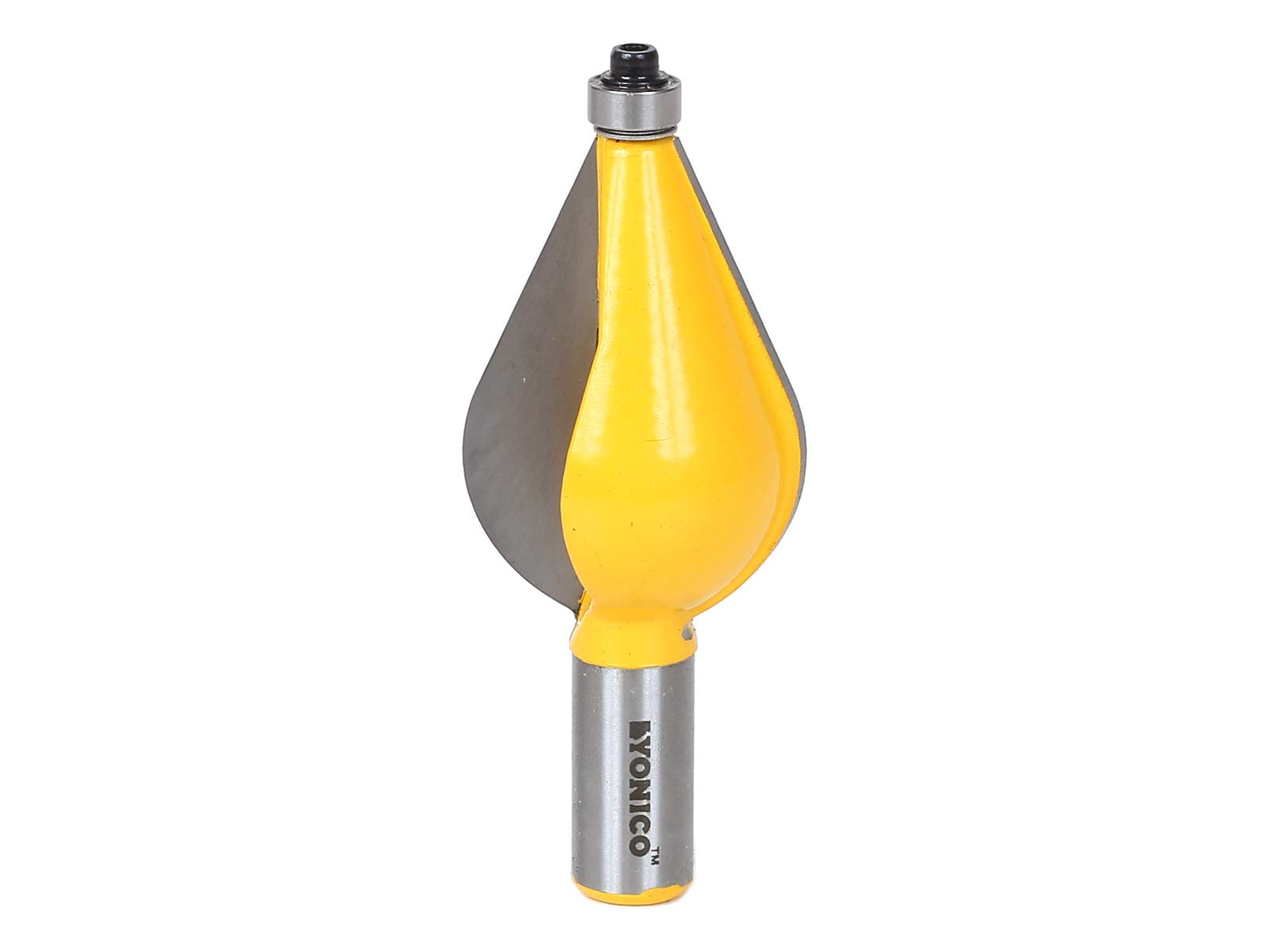 Yonico 18136 - Foot Molding Router Bit, Concave - Cutting Height: 2" - 1/2" Shank