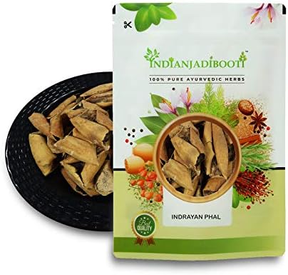 IndianJadiBooti Indrayan Phal, 250 Grams [8.8 Oz] Pack