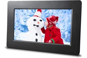 Sungale 7 inch Digital Picture Frame - Simple to use - HD Screen - USB and SD Card Support - Best Frame for Slideshows, DPF71