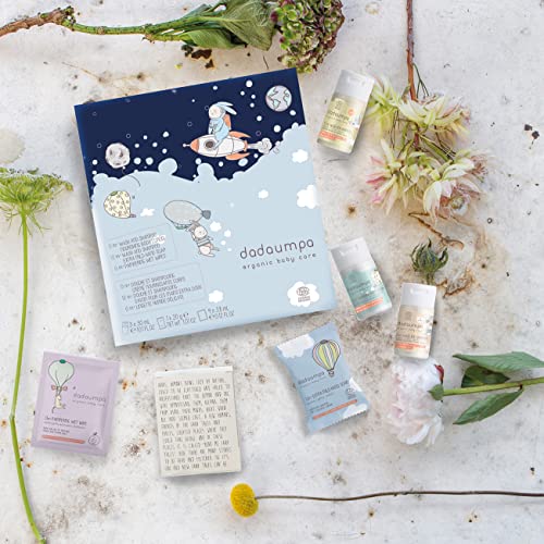 Dadaumpa Organic Baby Bath & Care Kit Great Baby Gift Idea Made in