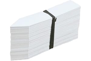 Plant Tags Plastic Nursery Garden Labels 4inch (100PCS)
