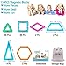 AILUKI 110 PCS Magnetic Blocks Building Set for Kids, Magnetic Tiles Preschool Educational Construction Kit Toys for Girls & Boys