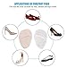 AWEBUY Forefront Ball of Foot Cushions, Metatarsal Pads for Women Heels Shoes，The High Heels,Lady Shoes Heel