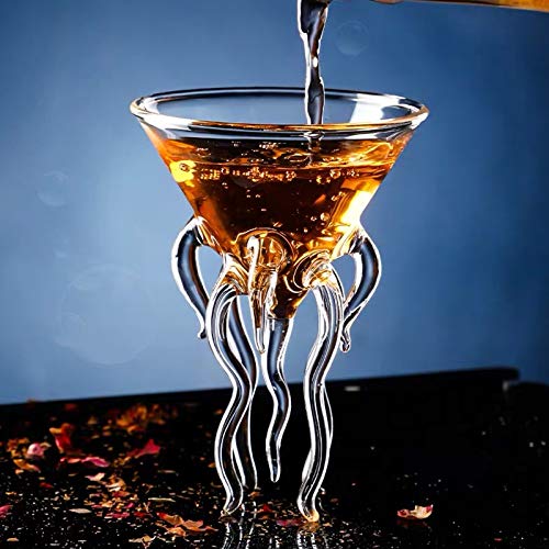 Octopus Shape Cocktail Glass - Image 7