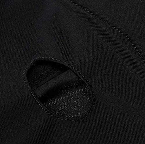 AMZ-Mall-Maschera-a-3-Fori-Realizzata-in-Tessuto-Elasticizzato-con-Bocca-Aperta-e-Occhi