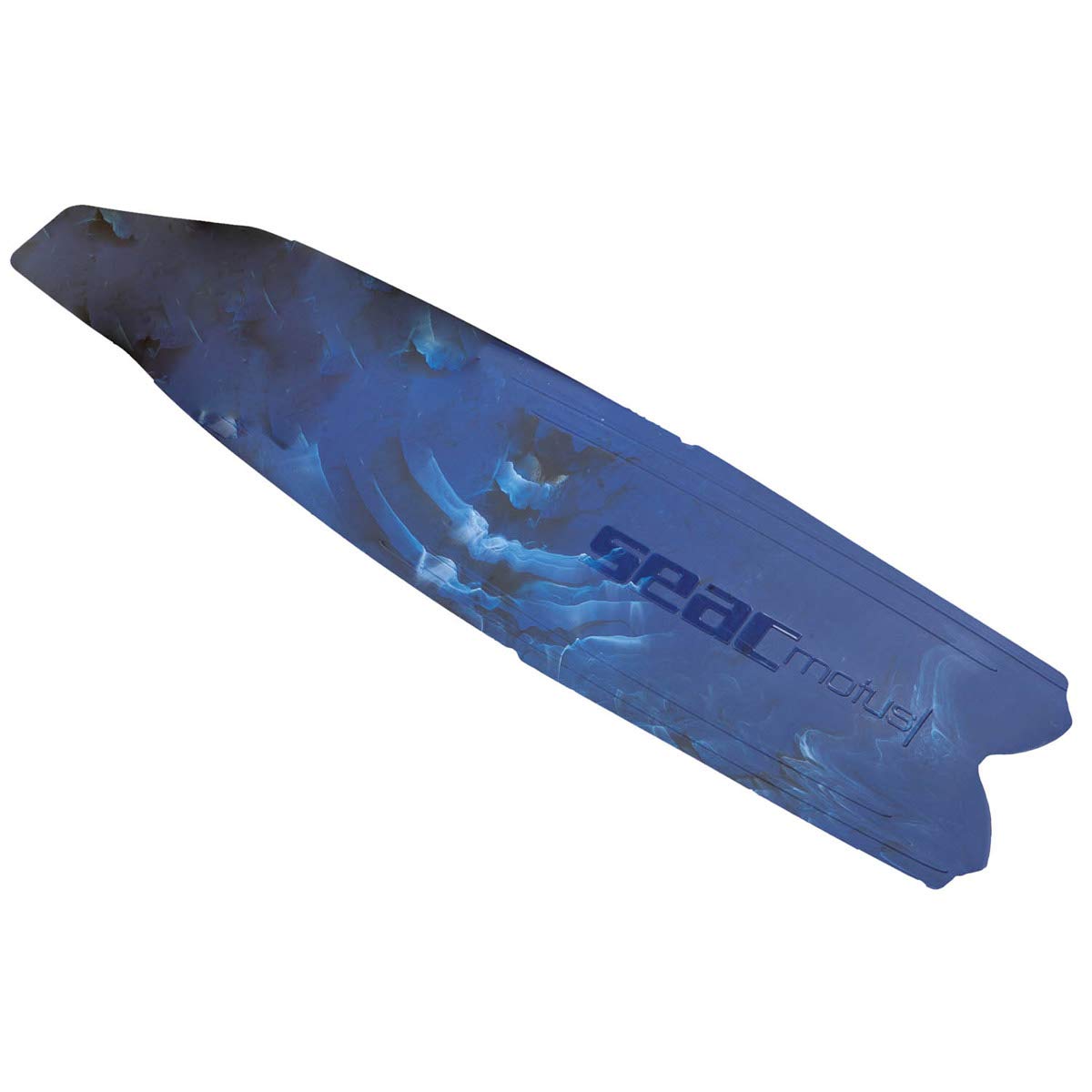 SEAC Unisex's Motus Single Fin Blade, Ultra Light, High Performance, camo Blue, standard