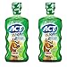 ACT Kids Ant-Cavity Mouthwash, Scooby Doo Kiwi Watermelon, 16.9 Ounce (Pack Of 2)