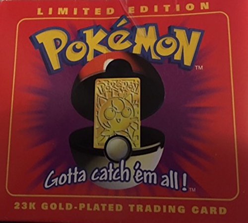 Pokemon 23k Gold Plated Trading Card Limited Edition Jigglypuff By | Desertcart Guyana Pokemon 23k Gold Plated Trading Card Limited Edition Jigglypuff By | Desertcart Guyana