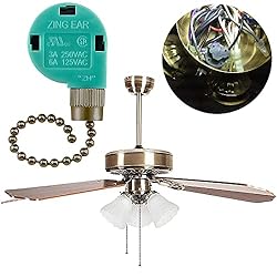 Dotlite 2Pack Ceiling Fan Switch 3 Speed 4 Wire