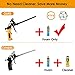 ARTISTORE Foam Gun, Pu Expanding Foaming Gun, Caulking Gun Metal Body Pro Heavy Duty Grade Expanding Spray Application Applicator for Caulking, Filling, Sealing, Home School Office Use