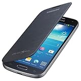 Samsung Galaxy S4 Mini Flip Cover - Black