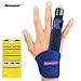 Finger Extension Splint for Trigger Finger, Mallet Finger, Finger Knuckle Immobilization, Finger Fractures, Wounds, Post-Operative Care and Pain Relief- Malleable Metallic Hand Splint Finger Support