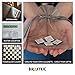 New Magnetic Magnet Squares 100pcs Self Adhesive Magnetic Magnet Dots with 3M Adhesive Backing for Walls, Boards, Refrigerator, Crafts, Storage, DIY, Home, Garage, Displays & Displates [20mm x 20mm]