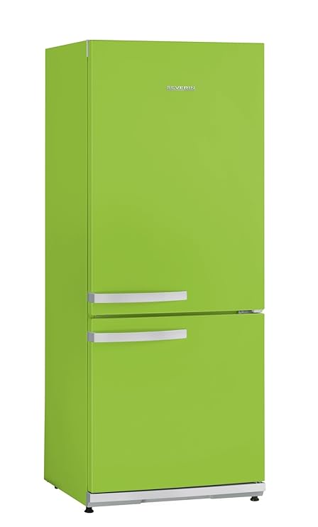 SEVERIN Kühl-/Gefrierkombination, 173 L/54 L, Energieeffizienzklasse A++, KS 9897, Grün
