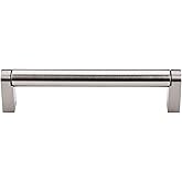Top Knobs M1003 Bar Pulls Collection 5-1/16" Pennington Steel Bar Pull, Brushed Satin Nickel