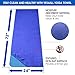 Yes4All Yoga Starter Set Kit - Include: 2 Yoga Blocks, Yoga Strap with D-ring, Yoga Towel & NBR Yoga Foam Mat – Yoga Kit for Beginners (Blue)
